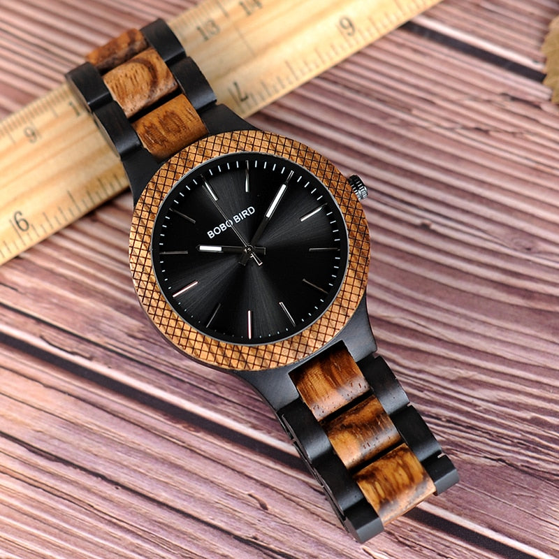 All-wood Quartz Watch