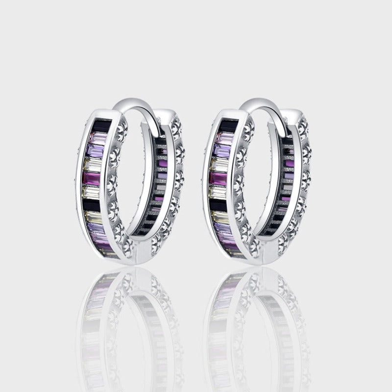 Round Colorful Earrings