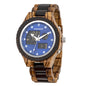 Reloj de madera de moda casual