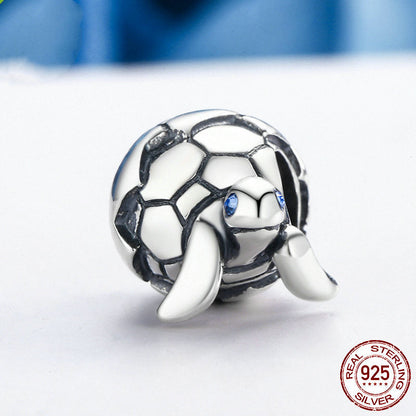 Sterling Silver Turtle Bead