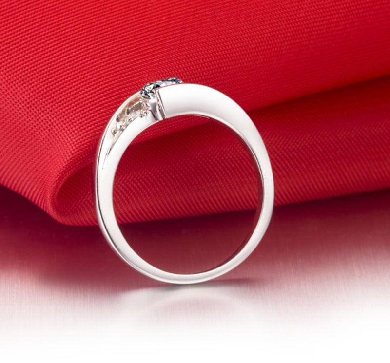 Bague de couple simple