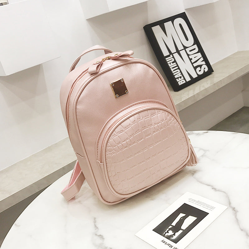 Mini Leather Backpack