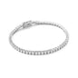 Sterling Silver Moissanite Bracelet Tennis Chain