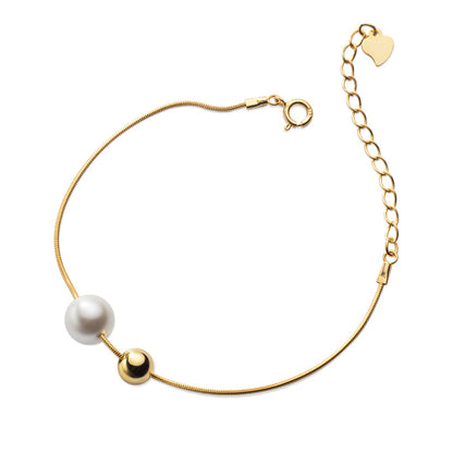 Synthetic Pearl Bracelet