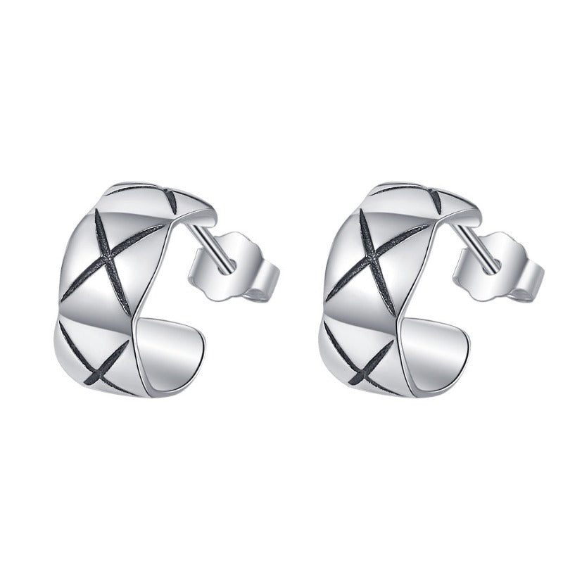 Boucles d'oreilles rondes haut de gamme