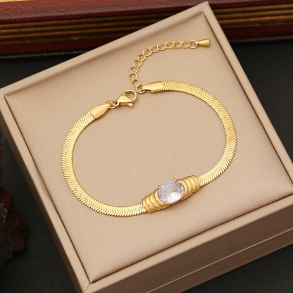 Golden Stainless Steel Jewelry Set