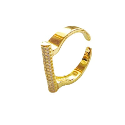 Golden simple ring