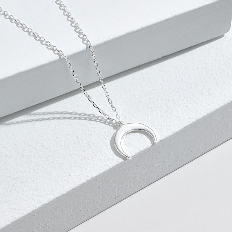 Simple Crescent Necklace