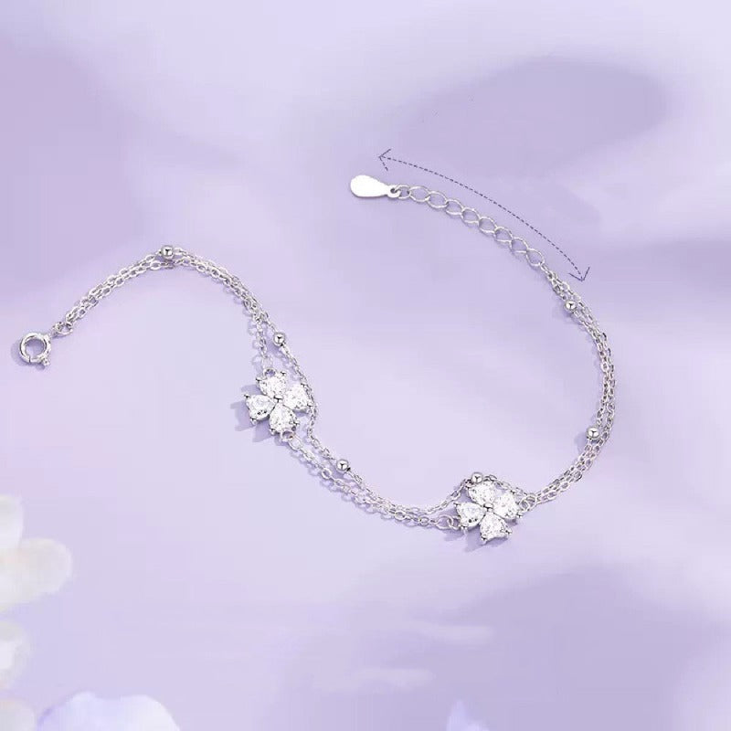 Four-Leaf Clover Bracelet