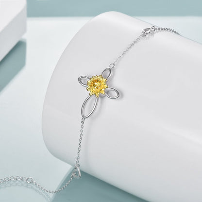 Yellow Flower Bracelet