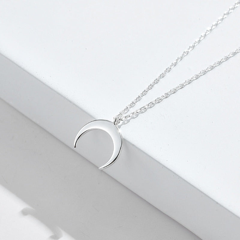 Simple Crescent Necklace