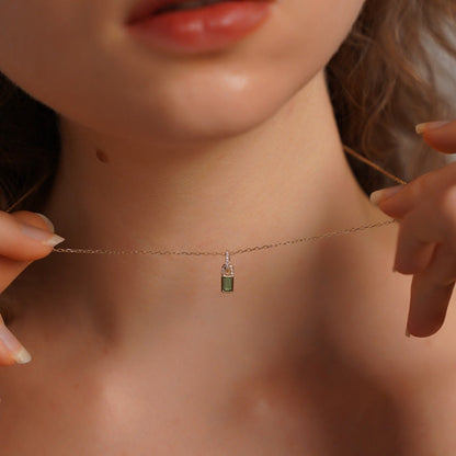 Green Stone Necklace