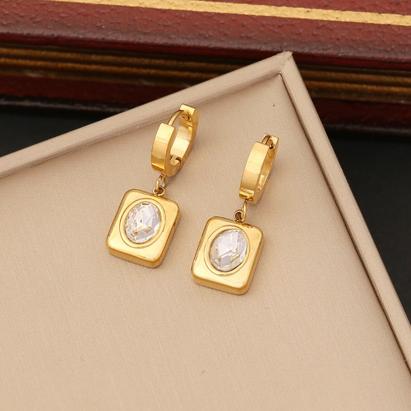 Golden Stainless Steel Jewelry Set