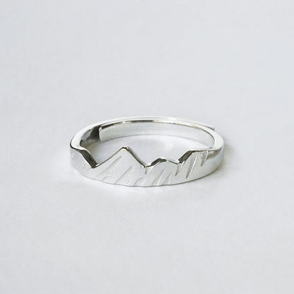 Sterling Silver Couple Ring (complete each other)