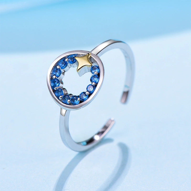 Blue Star Ring