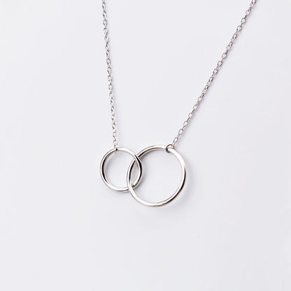 Collier en argent sterling pour toujours