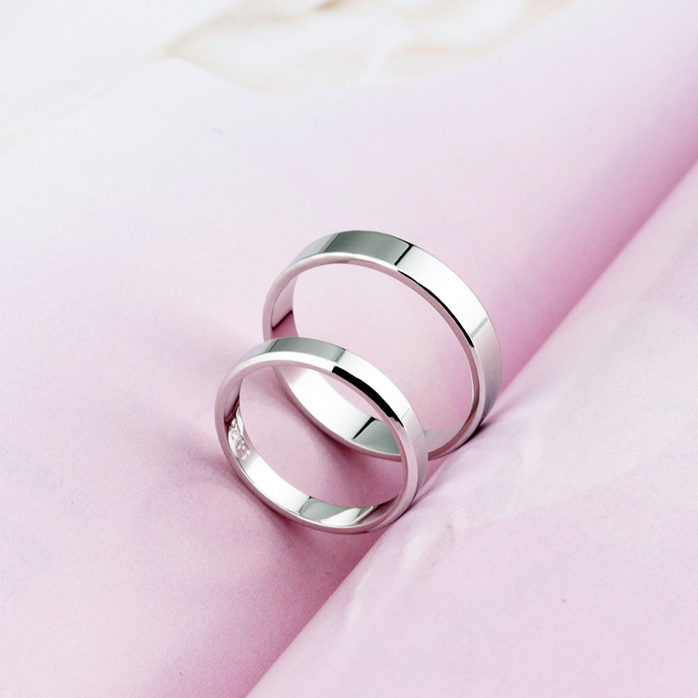 Bague en argent pur