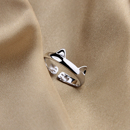 Cat Paw Ring Sterling Silver