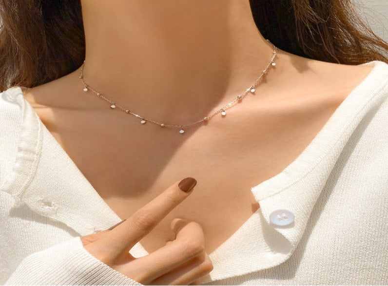 Round Choker in Sterling Silver