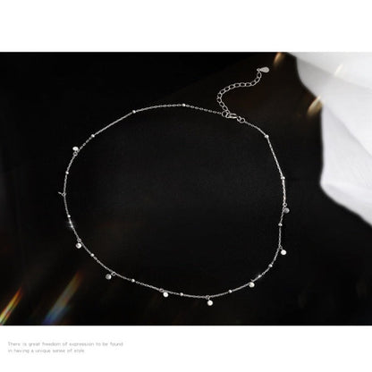 Round Choker in Sterling Silver