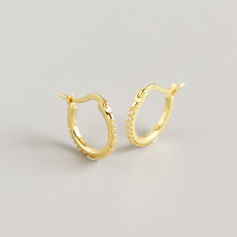 Small Buckle Earring