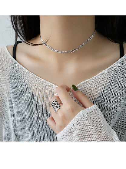 Collier chaîne en argent sterling