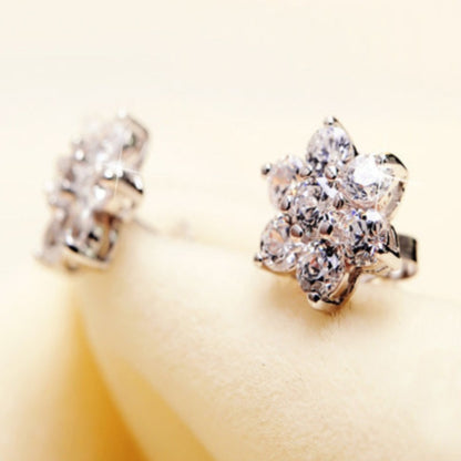 Snowflake Stud Earrings