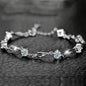 Sterling Silver Gem Bracelet