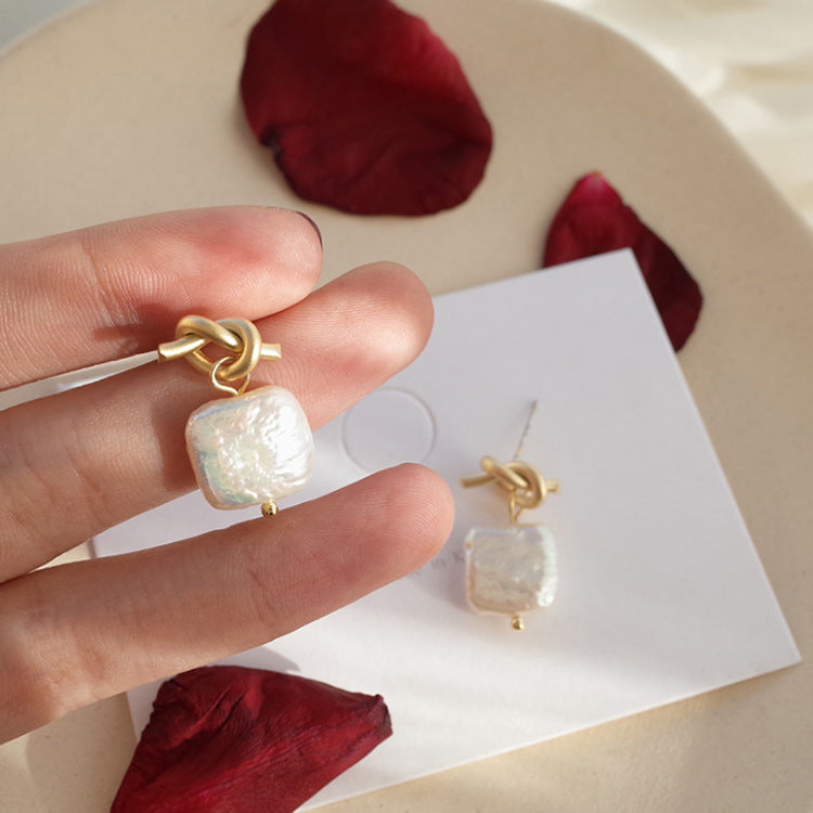 Boucles d'oreilles en perles naturelles