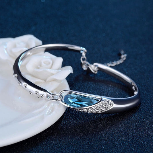 Austrian Crystal Blue Bracelet