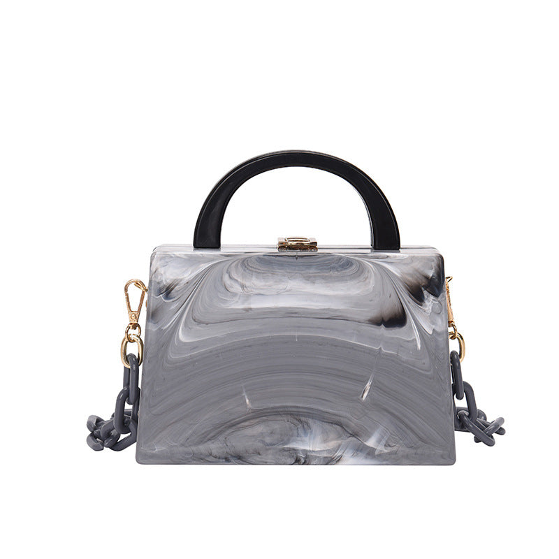 Acrylic Chain Plastic Crossbody Bag