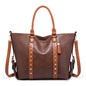 Large Leather Shoulder Bag For Ladies