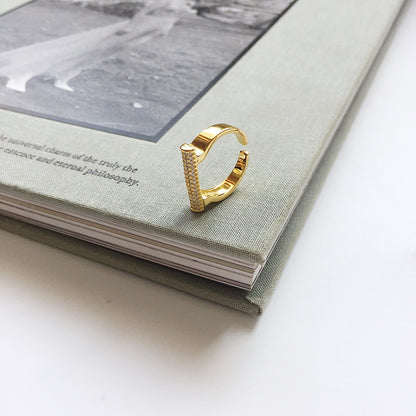 Golden simple ring