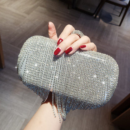 Bolso de diamante brillante