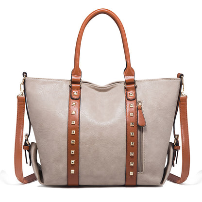 Large Leather Shoulder Bag For Ladies