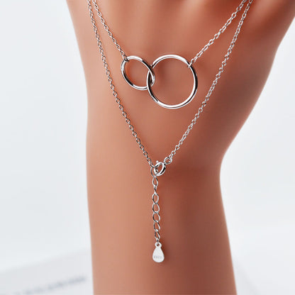 Collier en argent sterling pour toujours