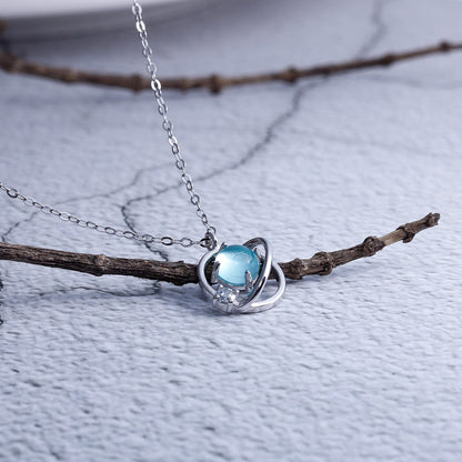 Planet Crystal Necklace