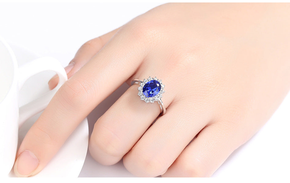 Bague Bleu Royal 