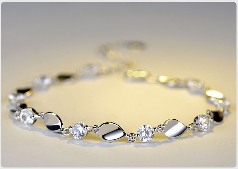 Sterling Silver Teardrop Bracelet