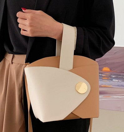 Unusually Solid Color Shoulder Bag