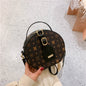 Crossbody Bag Portable Round Bag