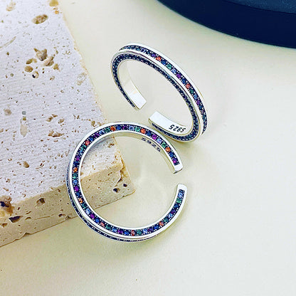 Rainbow Sparkling Ring