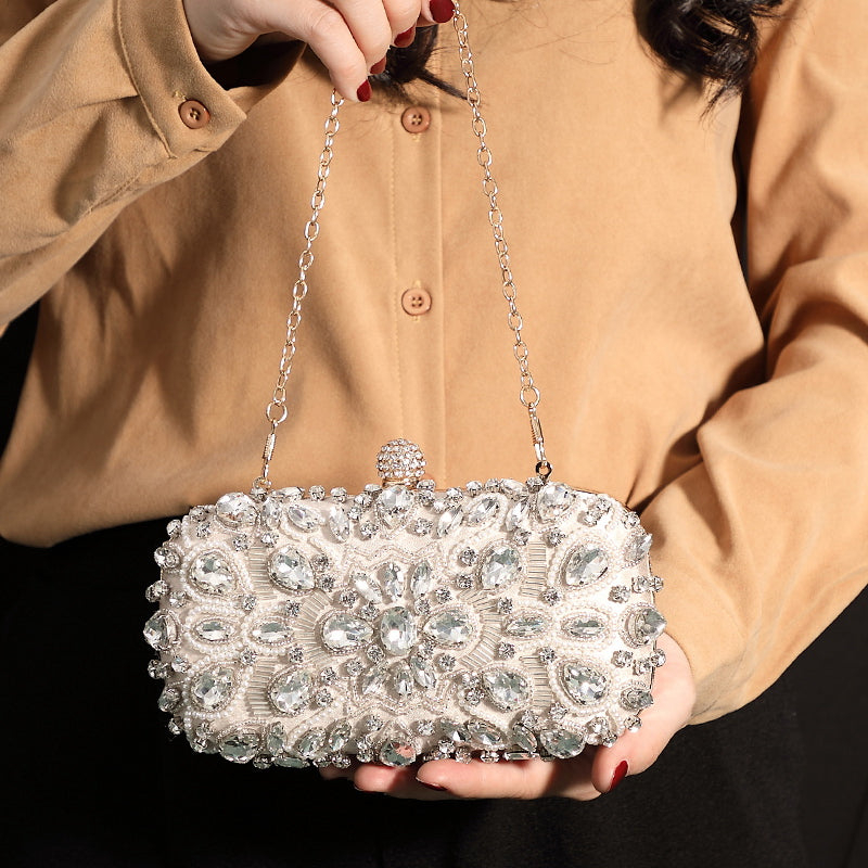 Bolso de cadena brillante