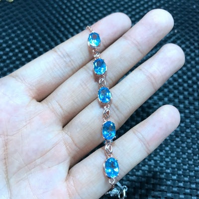 Natural Topaz Bracelet